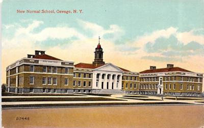 New Normal School Oswego, New York Postcard