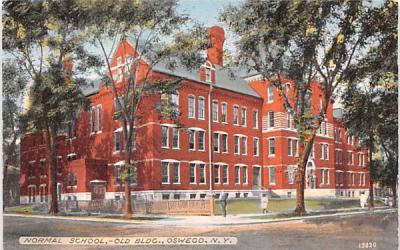 Normal School Oswego, New York Postcard