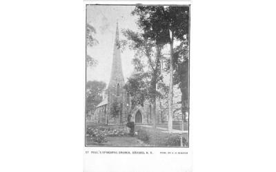 St Paul's Episcopal Church Oxford, New York Postcard