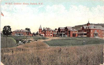 WRC Soldiers' Home Oxford, New York Postcard