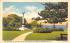 City Park & St Lawrence River Ogdensburg, New York Postcard