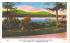 First Lake from Hollywood Hills Hotel Road Old Forge, New York Postcard
