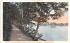 Forge House & Head of the Lake from Trail Old Forge, New York Postcard