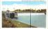 Upper Dam & Lock No 6 Oswego, New York Postcard