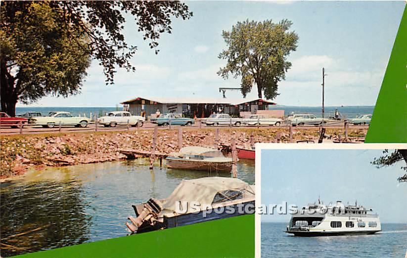 Lake Champlain - Port Kent, New York NY Postcard