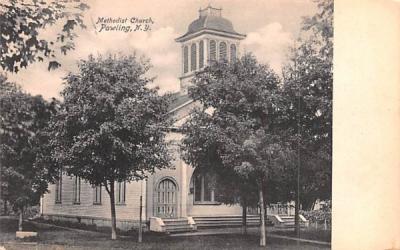 Methodist Church Pawling, New York Postcard