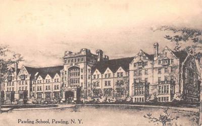 Pawling School New York Postcard