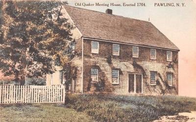 Old Quaker Meeting House Pawling, New York Postcard