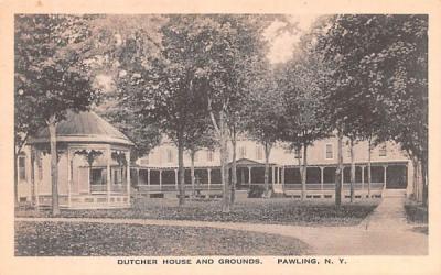 Dutcher House & Grounds Pawling, New York Postcard