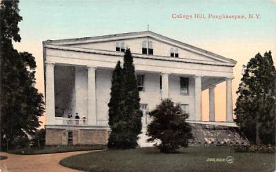 College Hill Poughkeepsie, New York Postcard