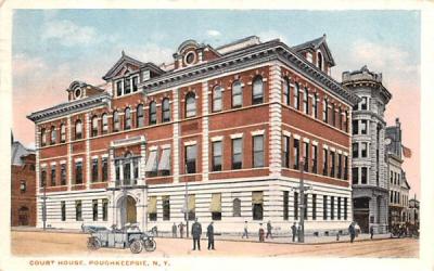 Court House Poughkeepsie, New York Postcard