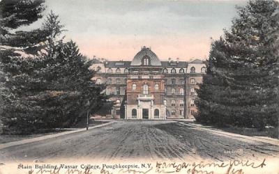 Main Building Poughkeepsie, New York Postcard