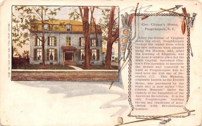 Gov Clinton's House Poughkeepsie, New York Postcard