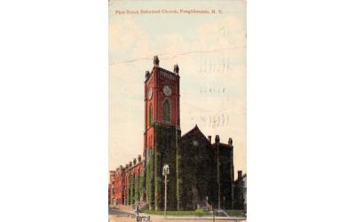 First Dutch Reformed Church Poughkeepsie, New York Postcard