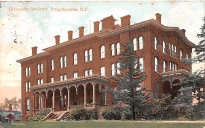 Riverview Academy Poughkeepsie, New York Postcard