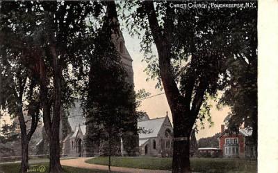 Christ Church Poughkeepsie, New York Postcard