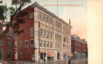 Columbus Institute Poughkeepsie, New York Postcard