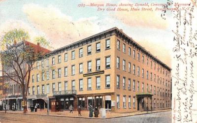 Morgan House Poughkeepsie, New York Postcard