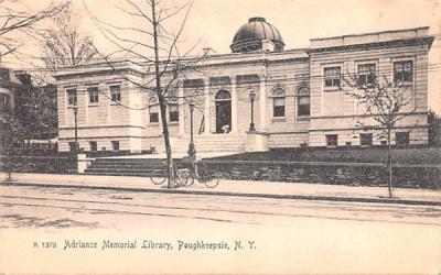 Adriance Memorial Library Poughkeepsie, New York Postcard