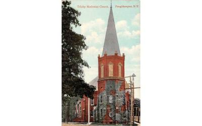 Trinity Methodist Church Poughkeepsie, New York Postcard