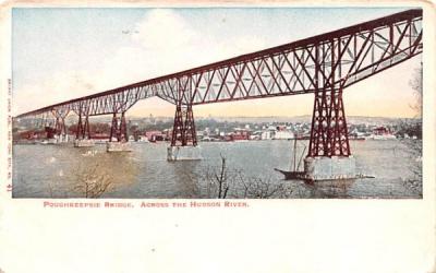 Poughkeepsie Bridge New York Postcard