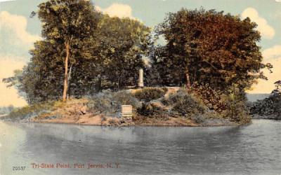 Tri State Point Port Jervis, New York Postcard