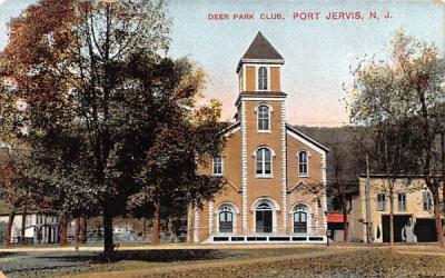 Deer Park Club Port Jervis, New York Postcard