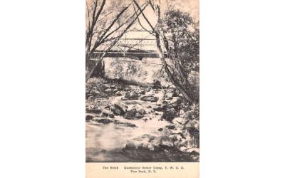 The Brook Pine Bush, New York Postcard