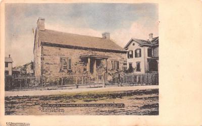 Old Indian Fort Port Jervis, New York Postcard
