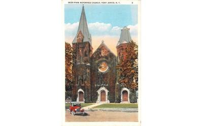Deer Park Reformed Church Port Jervis, New York Postcard