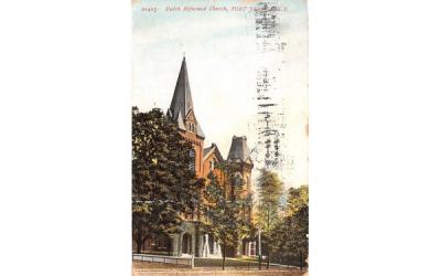 Dutch Reformed Church Port Jervis, New York Postcard