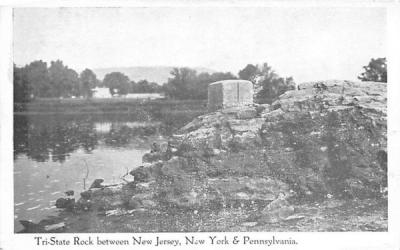 Tri State Rock Port Jervis, New York Postcard