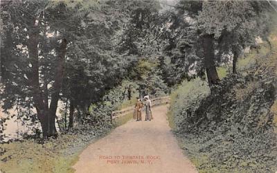 Road to Tri State Rock Port Jervis, New York Postcard