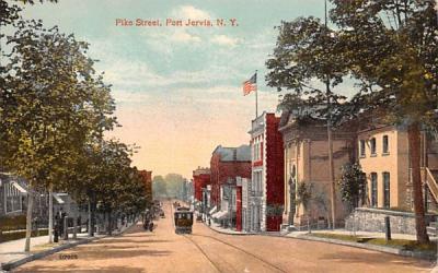 Pike  Port Jervis, New York Postcard