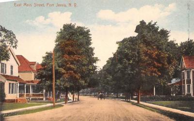 East Main Street Port Jervis, New York Postcard