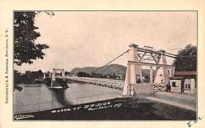 Barre TT Bridge Port Jervis, New York Postcard