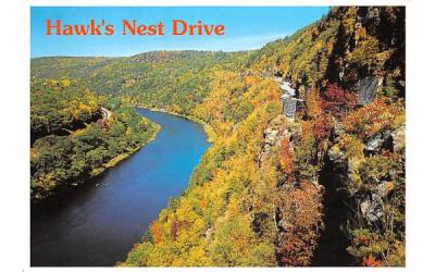 Hawk's Nest Drive Port Jervis, New York Postcard