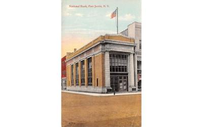 National Bank Port Jervis, New York Postcard
