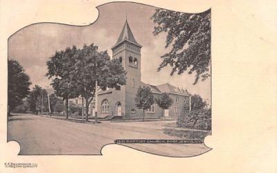 Baptish Church Port Jervis, New York Postcard