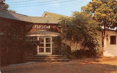 Flo Jean Dining Room Port Jervis, New York Postcard