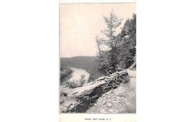 Hawks' Nest Rocks Port Jervis, New York Postcard
