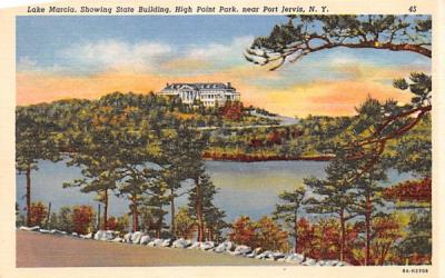 Lake Marcia Port Jervis, New York Postcard