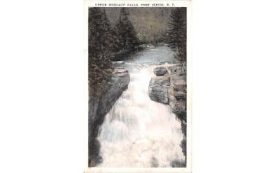Upper Mongaup Falls Port Jervis, New York Postcard
