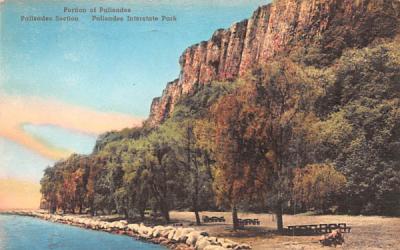 Portion of Palisades New York Postcard