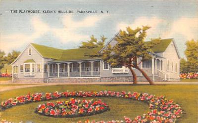 The Playhouse Parksville, New York Postcard