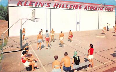 Klein's Hillside Athletic Field Parksville, New York Postcard