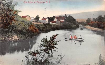 The Lake Parkston, New York Postcard