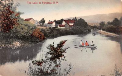 The Lake Parkston, New York Postcard