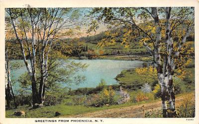 Greetings from Phoenicia, New York Postcard