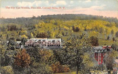 Rip Van Winkle Pine Hill, New York Postcard
